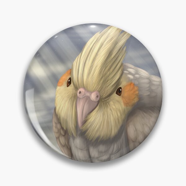 Item preview, Fluffy cockatiel designed and sold by DragonArtist15.
