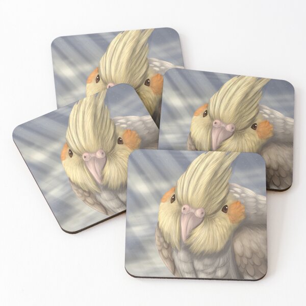 Item preview, Fluffy cockatiel designed and sold by DragonArtist15.