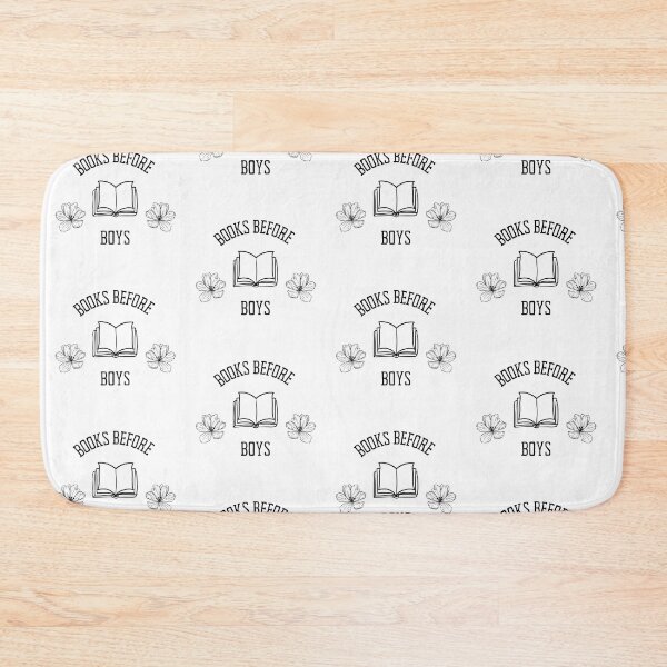 Item preview, Books before boys emblem designed and sold by Rebel Misfits.