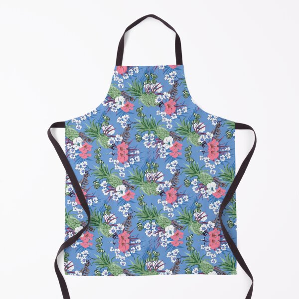Item preview, Colorful Tropical Blue Hibiscus Flowers Butterfly designed and sold by RiseAlex.