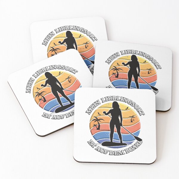 Item preview,  SUP girl paddling paddle board stand up paddling designed and sold by Momentfaenger.