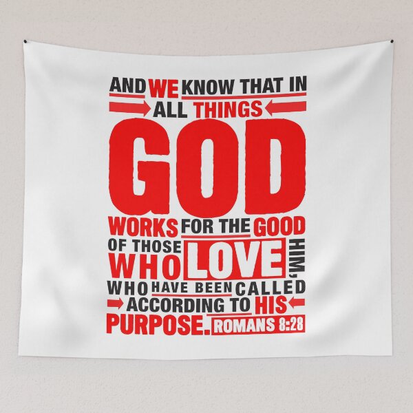Item preview, Romans 8:28 designed and sold by plushism.