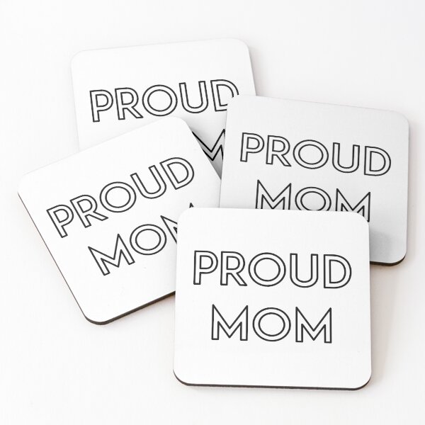 Item preview, Proud Mom Typography Text Design designed and sold by kerimeart.