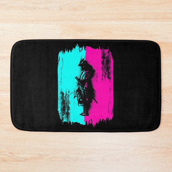 Item preview, Samurai In A Turquoise And Pink Frame designed and sold by Paulina Vanlife.