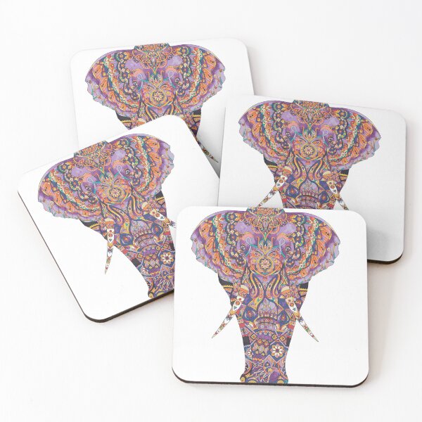 Item preview, yoga elephant  mandala designed and sold by adrianazola.