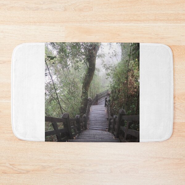 Item preview, Stairs at Mossy Forest in the Cameron Highlands, Malaysia designed and sold by Colourful-Dinos.