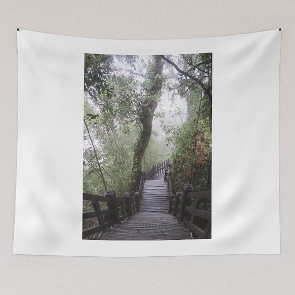 Item preview, Stairs at Mossy Forest in the Cameron Highlands, Malaysia designed and sold by Colourful-Dinos.