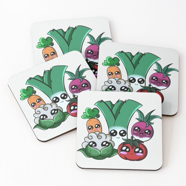 Item preview, Kawaii vegetable pack designed and sold by Ganamax.