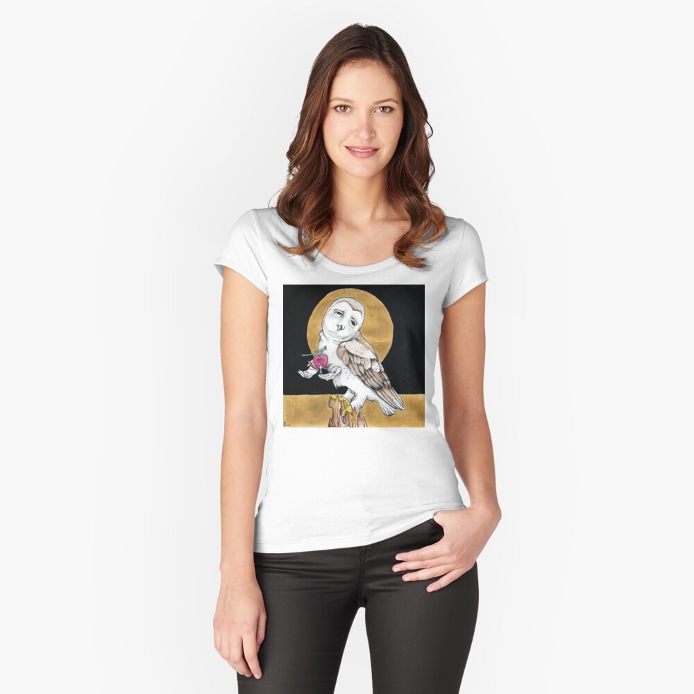 Item preview, Fitted Scoop T-Shirt designed and sold by WilliamSchaff.
