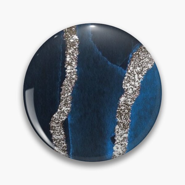 Item preview, Luxurious Navy Blue and Silver Shimmer  designed and sold by aartidote.