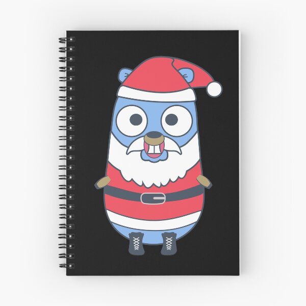 Item preview, Golang gopher like Santa  - Christmas time designed and sold by Olena Du.