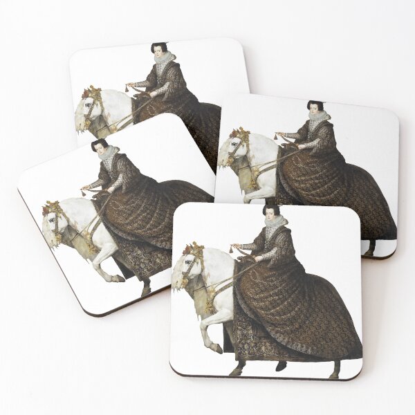 Item preview, Diego Velázquez - Equestrian Portrait of Elisabeth of France designed and sold by elinaarbidane.