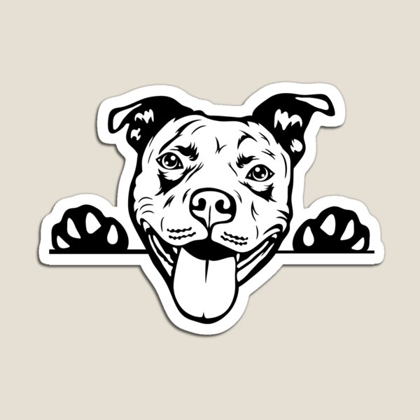 1 FAKE-NOVELTY PIT BULL DOG DOLLAR BILL  with clear protector sleeve L 