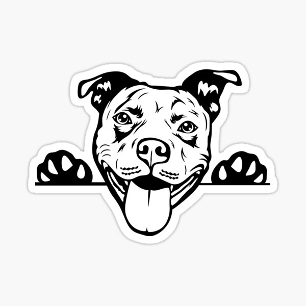 Funny Pitbull - Pitbull Dog Lover Sticker