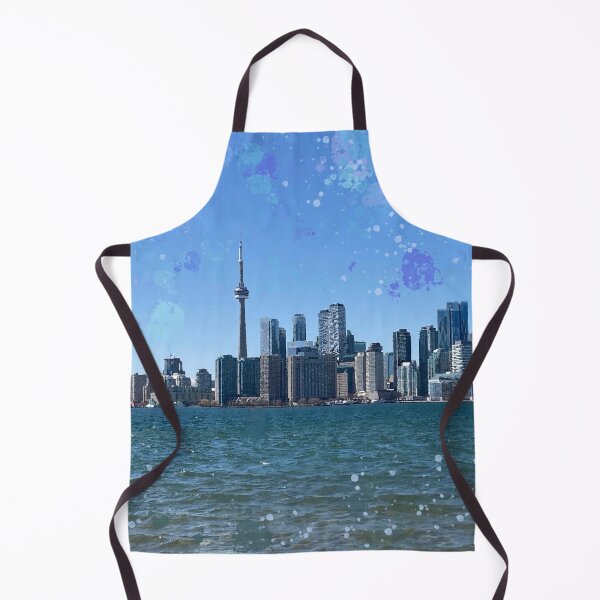 Artikelvorschau, Toronto Skyline Mixed Media entworfen und verkauft von OByD.
