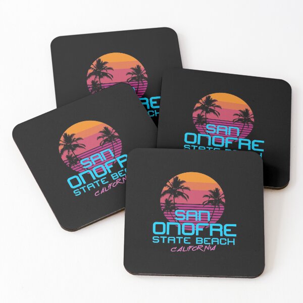 Artikelvorschau, San Onofre Beach California Retro 80er Jahre entworfen und verkauft von cloyannett.