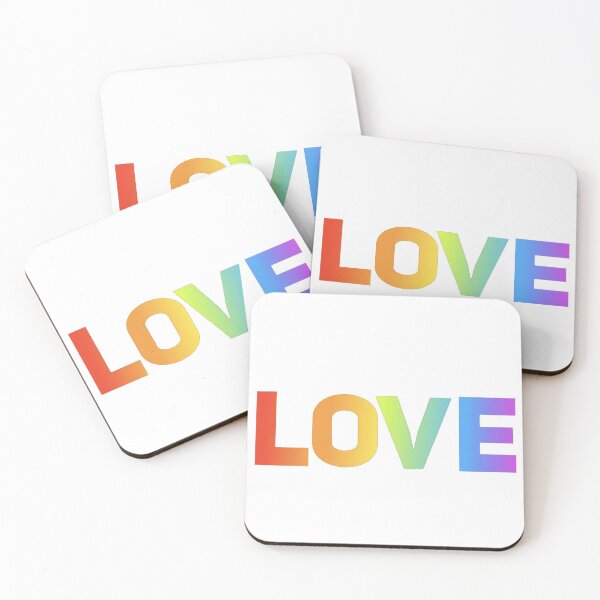Item preview, Love Gradient (White) designed and sold by UnicornPeeps.