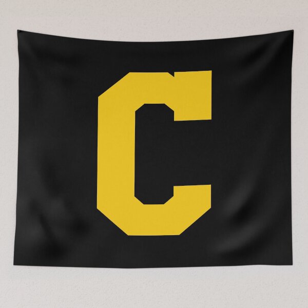 Item preview, Alphabet, Yellow C, Sports letter C designed and sold by TheCultStuff.