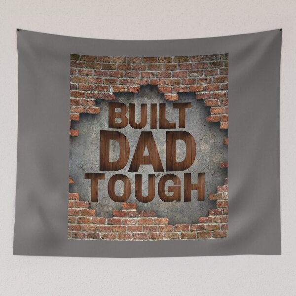 Item preview, Built Dad Tough designed and sold by Perceptible.