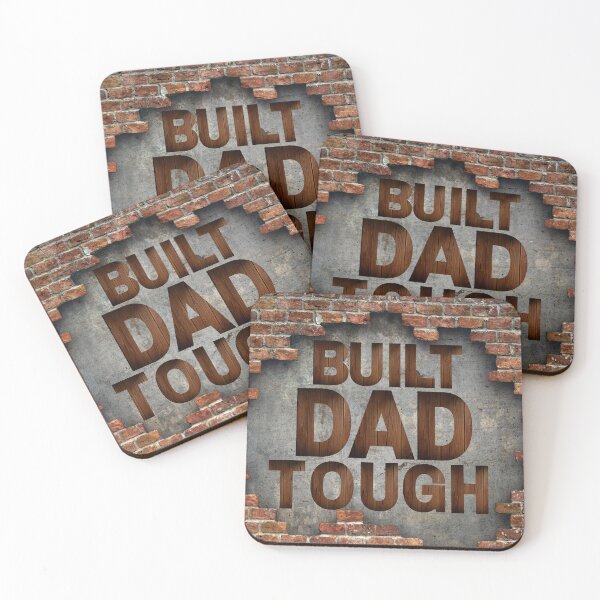 Item preview, Built Dad Tough designed and sold by Perceptible.