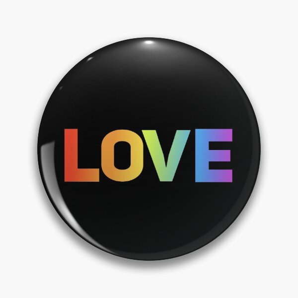 Item preview, Love Gradient (Black) designed and sold by UnicornPeeps.