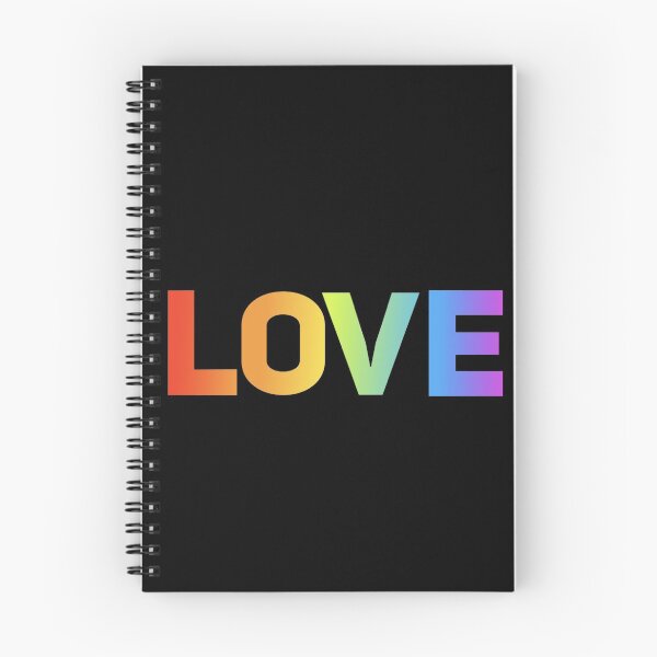 Item preview, Love Gradient (Black) designed and sold by UnicornPeeps.