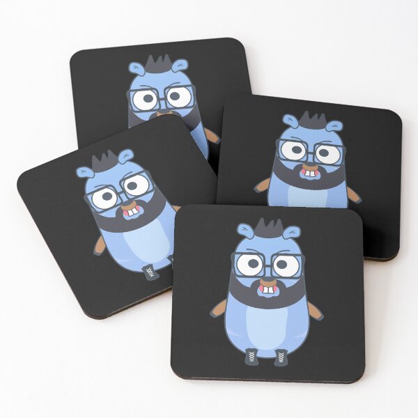 Item preview, Golang gopher geek designed and sold by Olena Du.