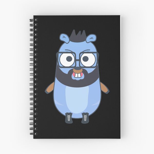 Item preview, Golang gopher geek designed and sold by Olena Du.