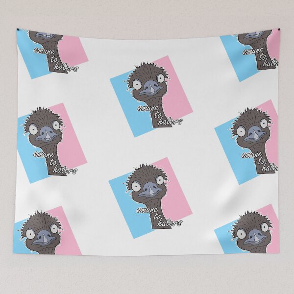 Item preview, Emu - Emune To Haters designed and sold by beestjes.