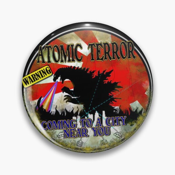 Item preview, Atomic Terror, Movie Monster poster designed and sold by ronnieyoung.