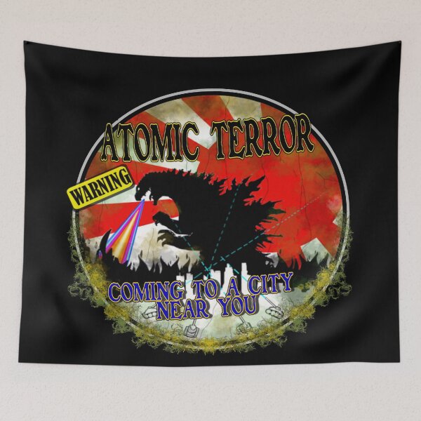 Item preview, Atomic Terror, Movie Monster poster designed and sold by ronnieyoung.