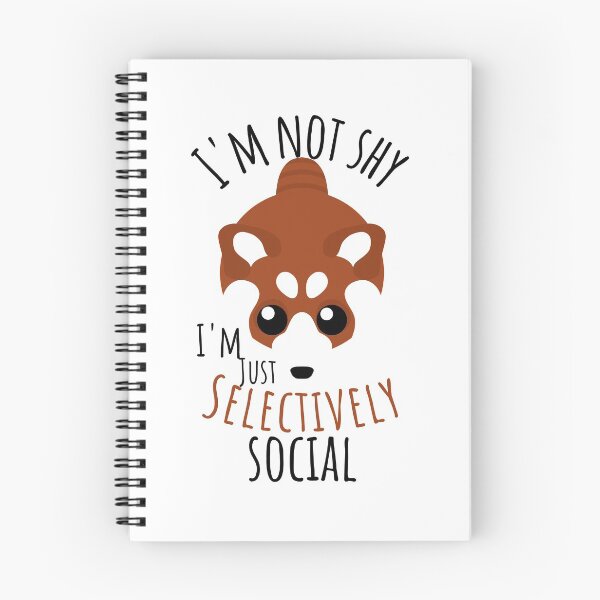 Item preview, i'm not shy i'm just selectively social designed and sold by Drahmed.