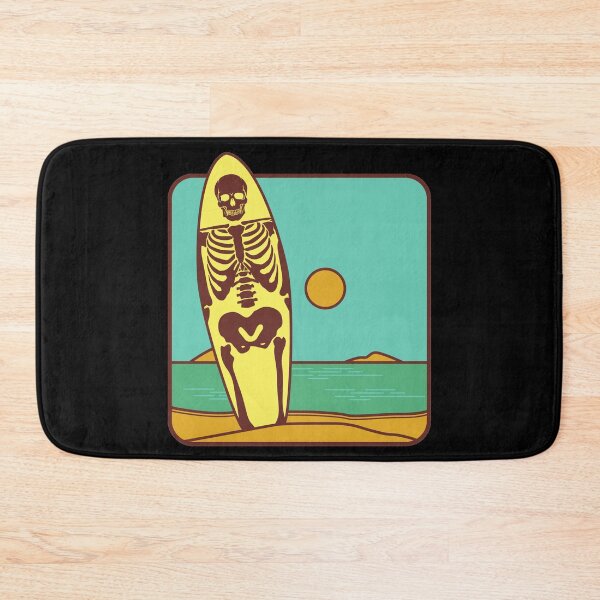 Item preview, Skelenton surfboard. My first surfboard designed and sold by tiredandbored.
