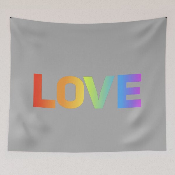 Item preview, Love Gradient (Grey) designed and sold by UnicornPeeps.