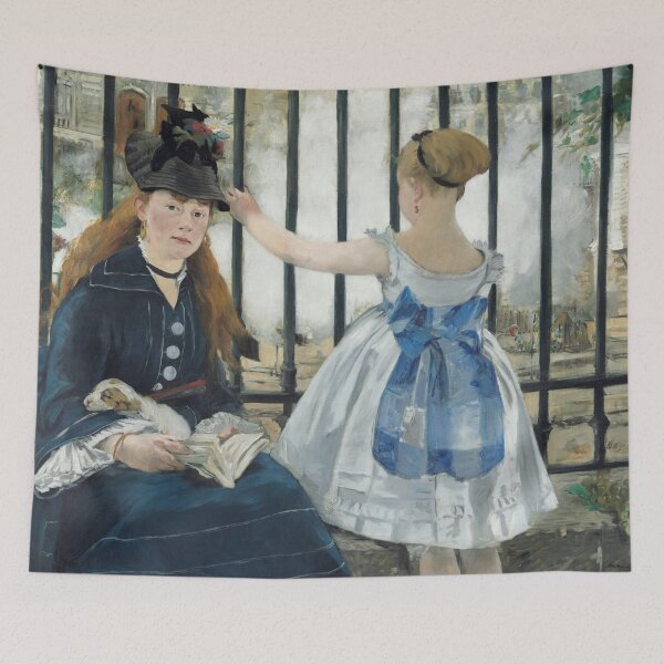 Item preview, The Railway (1873) by Édouard Manet designed and sold by sunny-007.