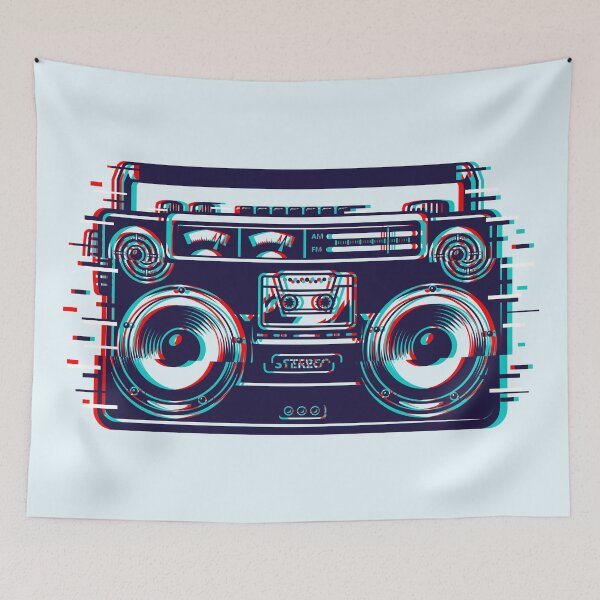 Item preview, Old School Music Tape Recorder - Boombox designed and sold by Yernarb.