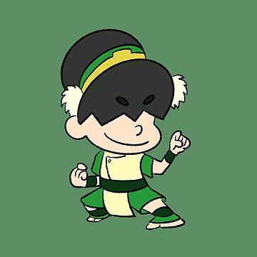 Artwork thumbnail, chibi toph by Thomas DiBenedetto