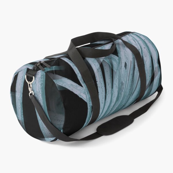 Item preview, Aqua On Black Tropical Vibes Beach Palmtree Vector designed and sold by taiche.