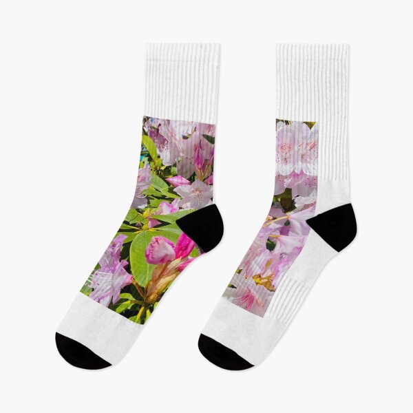 Item preview, Pink rhododendron, beautiful flower design. designed and sold by Fiftyandfab.