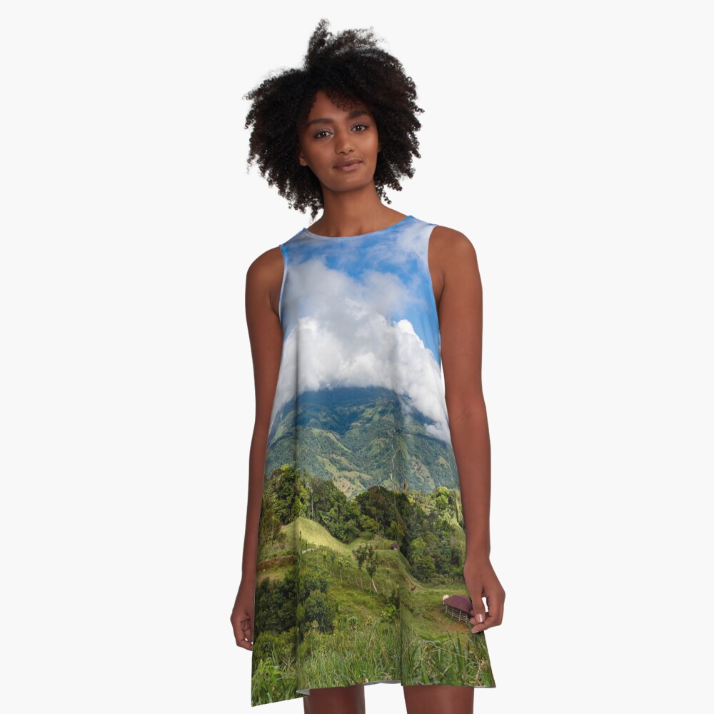 Item preview, A-Line Dress designed and sold by darren-j-mcleod.