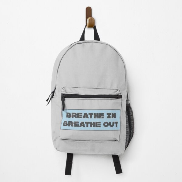 Item preview, BREATHE IN, BREATHE OUT / light blue designed and sold by marina ralston.