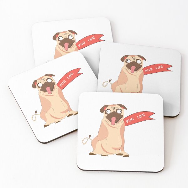 Item preview, pug life t-shirt | pug life dog art  designed and sold by KARTICK DUTTA.