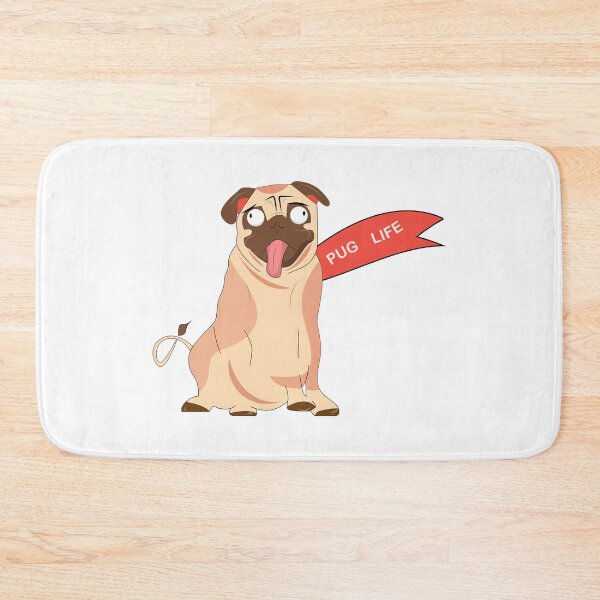 Item preview, pug life t-shirt | pug life dog art  designed and sold by KARTICK DUTTA.