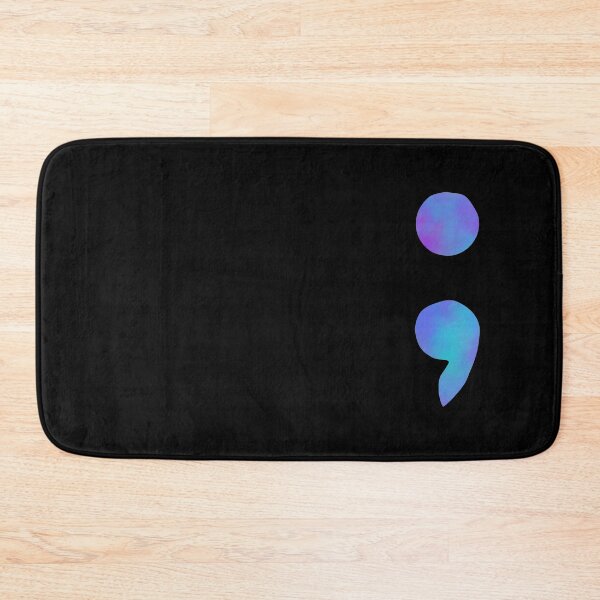 Item preview, Semicolon Blue designed and sold by SparkSnaps.