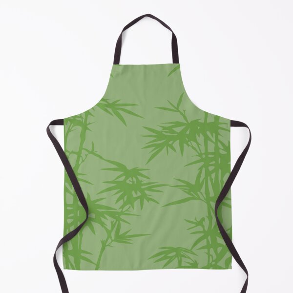 Item preview, Green Bamboo Forest Leaf Pattern  designed and sold by PrettyLittlePic.