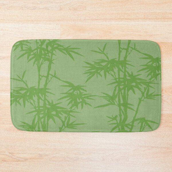 Item preview, Green Bamboo Forest Leaf Pattern  designed and sold by PrettyLittlePic.