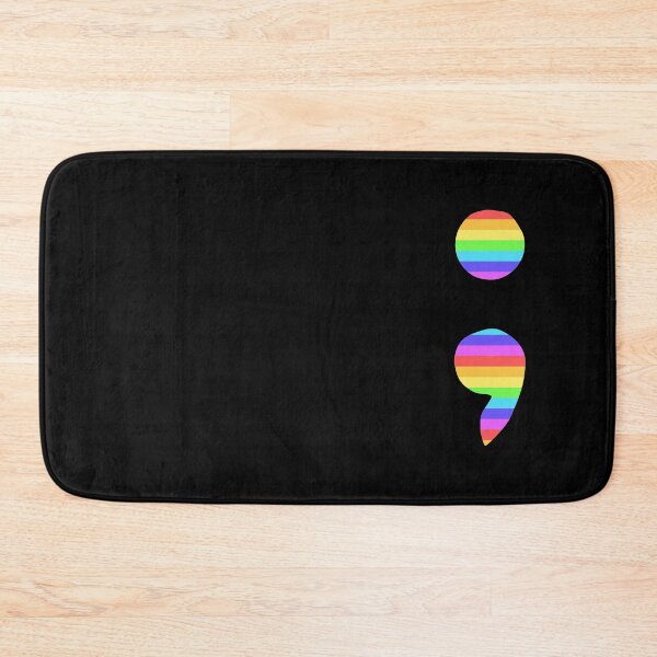 Item preview, Semicolon Pride designed and sold by SparkSnaps.