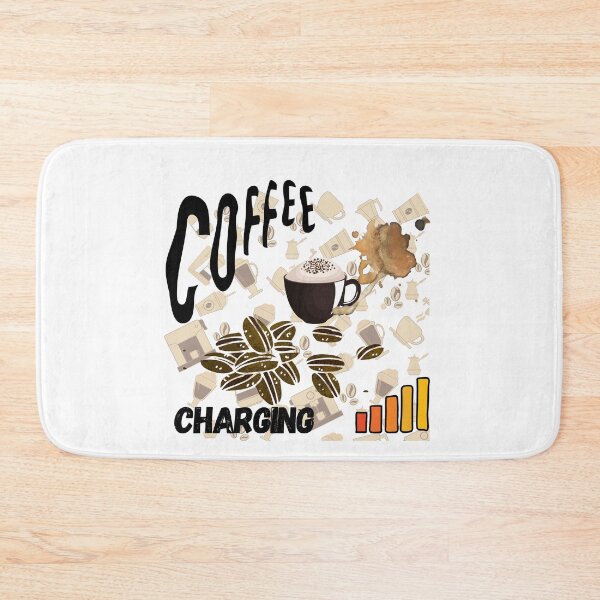 Item preview, Coffee Charging T Shirt designed and sold by Martimad.