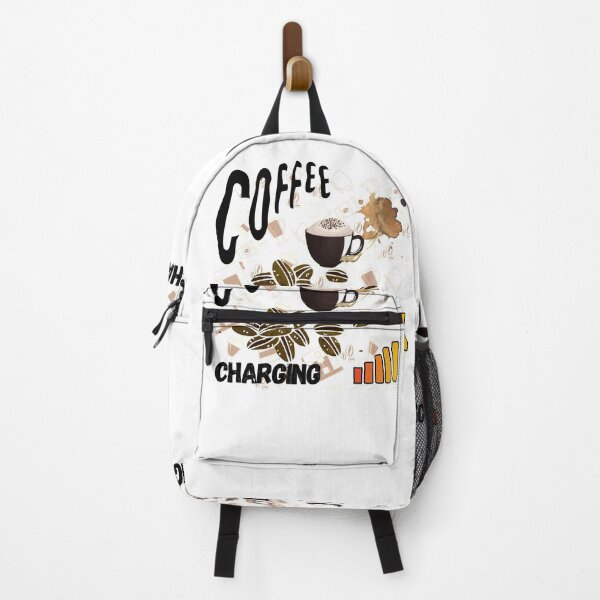 Item preview, Coffee Charging T Shirt designed and sold by Martimad.