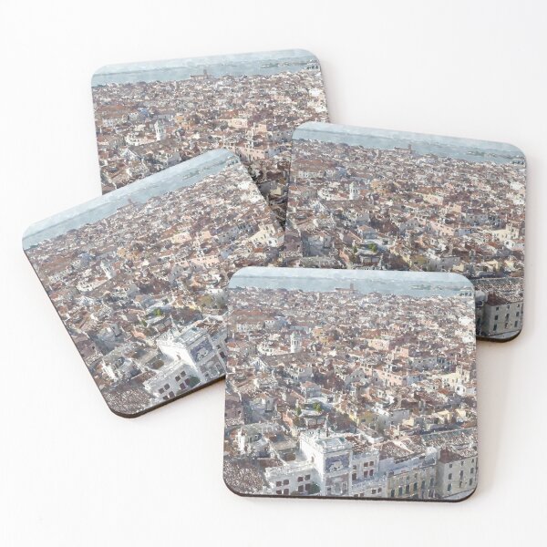Item preview, Venice Rooftops. Watercolour from photograph. designed and sold by RW-Photography.